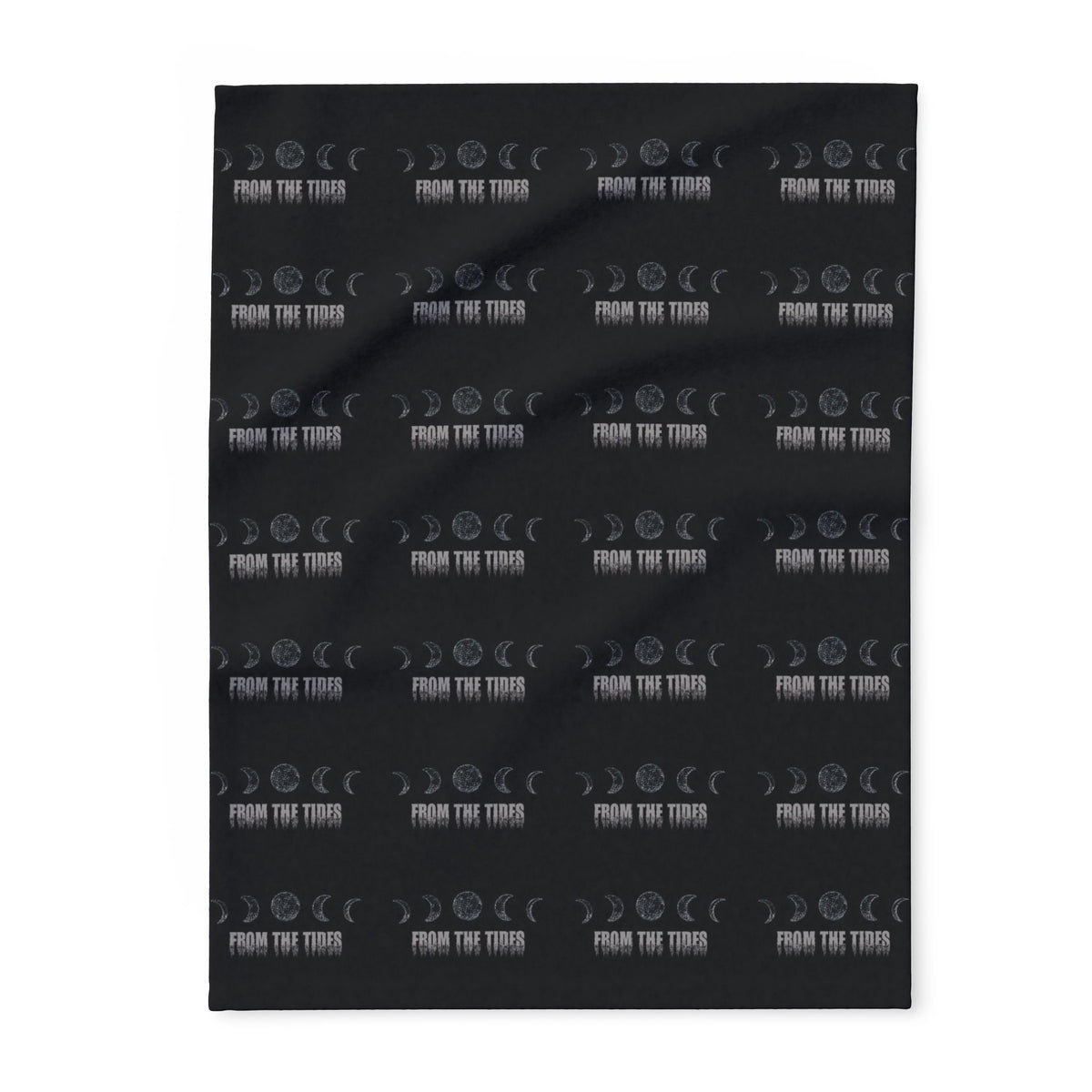 FTT Moon Phase Fleece Blanket