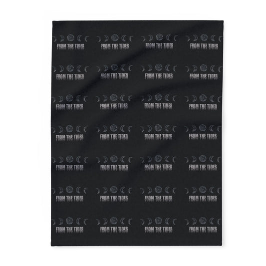 FTT Moon Phase Fleece Blanket